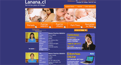 Desktop Screenshot of lanana.cl