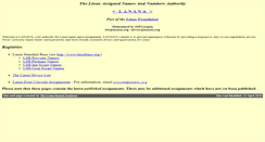 Desktop Screenshot of lanana.org